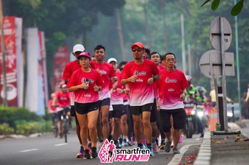 Race photo from Shakeout Run - Smartfren Run