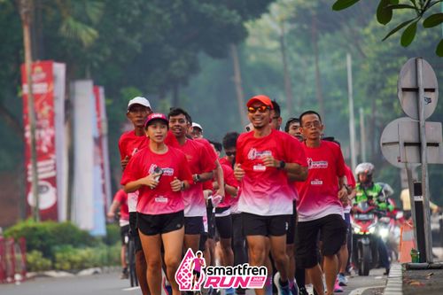 Race photo from Shakeout Run - Smartfren Run