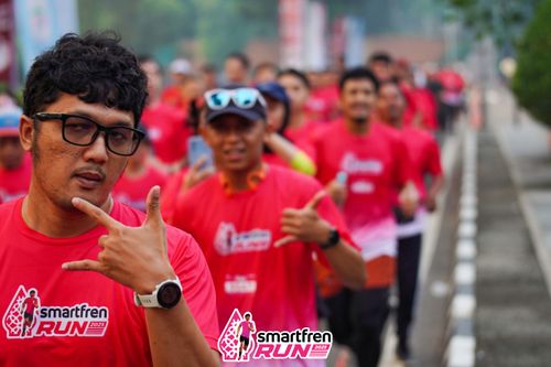 Race photo from Shakeout Run - Smartfren Run