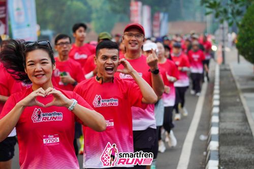 Race photo from Shakeout Run - Smartfren Run