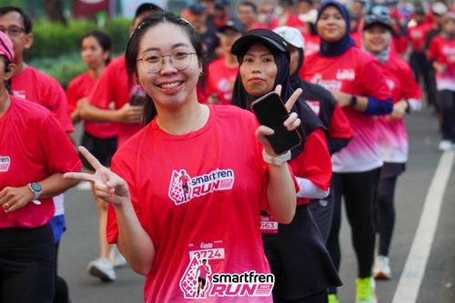 Race photo from Shakeout Run - Smartfren Run