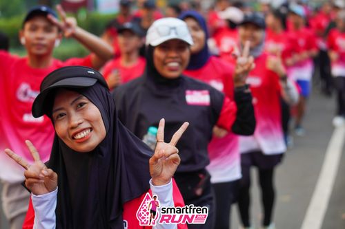 Race photo from Shakeout Run - Smartfren Run