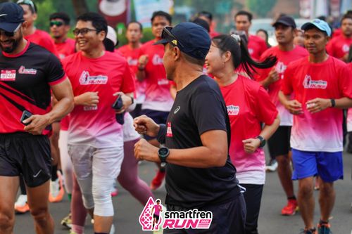 Race photo from Shakeout Run - Smartfren Run
