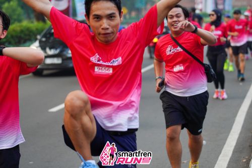 Race photo from Shakeout Run - Smartfren Run