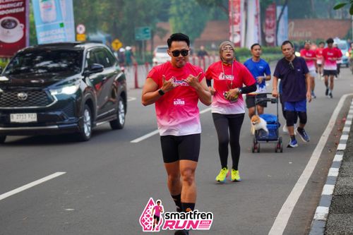 Race photo from Shakeout Run - Smartfren Run