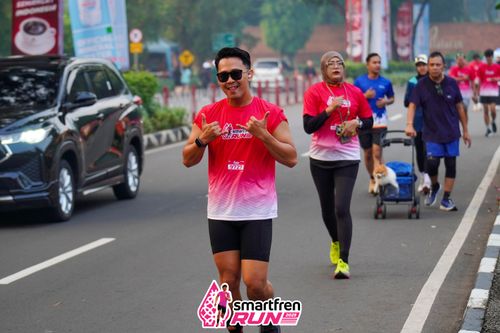 Race photo from Shakeout Run - Smartfren Run