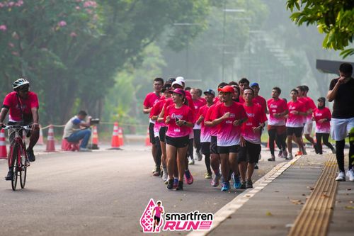 Race photo from Shakeout Run - Smartfren Run