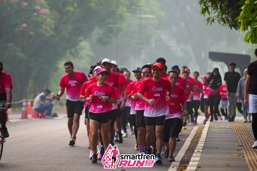 Race photo from Shakeout Run - Smartfren Run