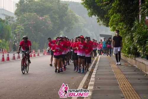 Race photo from Shakeout Run - Smartfren Run