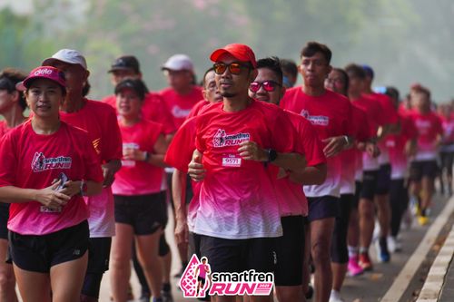 Race photo from Shakeout Run - Smartfren Run