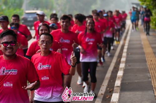 Race photo from Shakeout Run - Smartfren Run