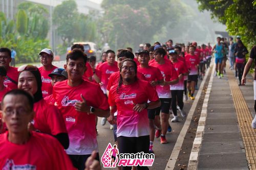 Race photo from Shakeout Run - Smartfren Run