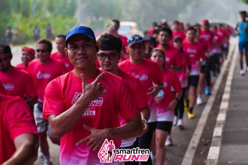 Race photo from Shakeout Run - Smartfren Run