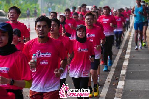 Race photo from Shakeout Run - Smartfren Run