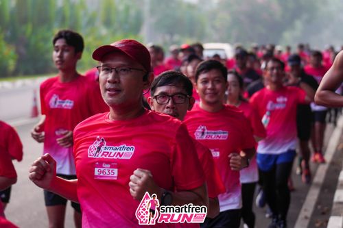 Race photo from Shakeout Run - Smartfren Run