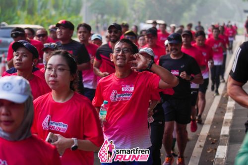 Race photo from Shakeout Run - Smartfren Run
