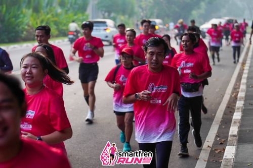 Race photo from Shakeout Run - Smartfren Run