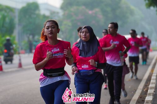 Race photo from Shakeout Run - Smartfren Run