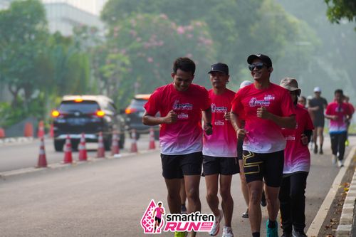 Race photo from Shakeout Run - Smartfren Run