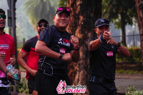 Race photo from Shakeout Run - Smartfren Run