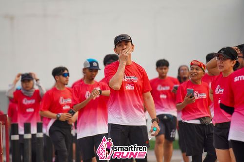 Race photo from Shakeout Run - Smartfren Run
