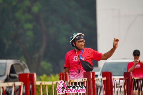 Race photo from Shakeout Run - Smartfren Run