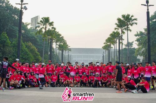 Race photo from Shakeout Run - Smartfren Run