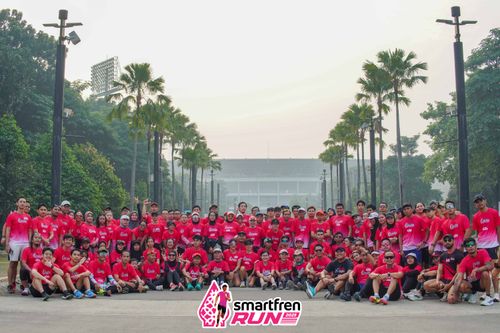 Race photo from Shakeout Run - Smartfren Run