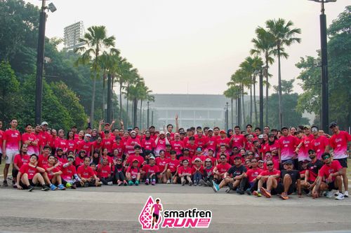Race photo from Shakeout Run - Smartfren Run