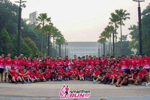Race photo from Shakeout Run - Smartfren Run