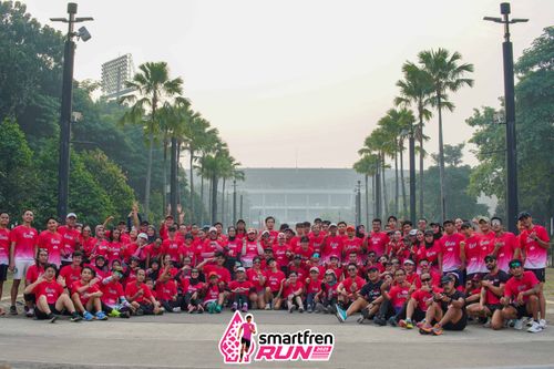 Race photo from Shakeout Run - Smartfren Run