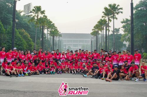 Race photo from Shakeout Run - Smartfren Run
