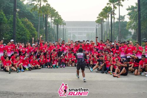 Race photo from Shakeout Run - Smartfren Run