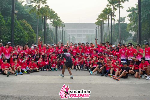 Race photo from Shakeout Run - Smartfren Run