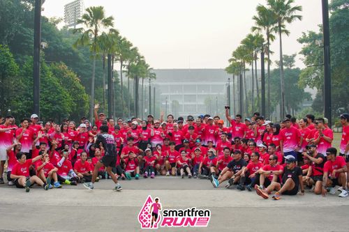 Race photo from Shakeout Run - Smartfren Run