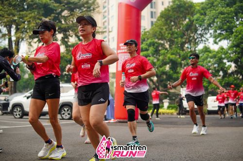 Race photo from Shakeout Run - Smartfren Run