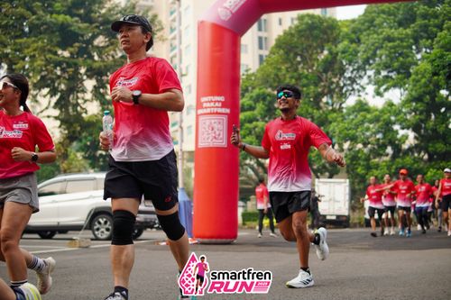 Race photo from Shakeout Run - Smartfren Run