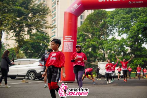 Race photo from Shakeout Run - Smartfren Run