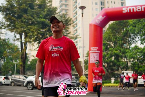 Race photo from Shakeout Run - Smartfren Run