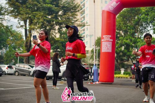 Race photo from Shakeout Run - Smartfren Run