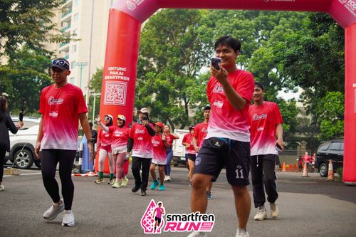 Race photo from Shakeout Run - Smartfren Run