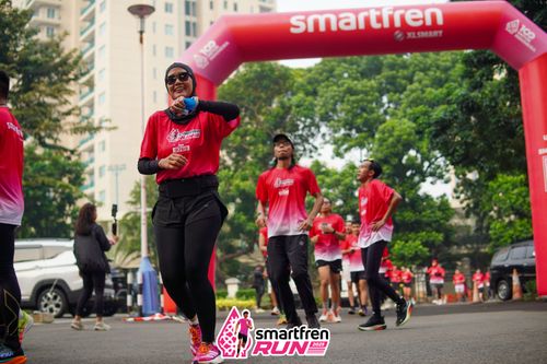 Race photo from Shakeout Run - Smartfren Run