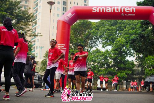 Race photo from Shakeout Run - Smartfren Run