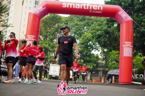 Race photo from Shakeout Run - Smartfren Run