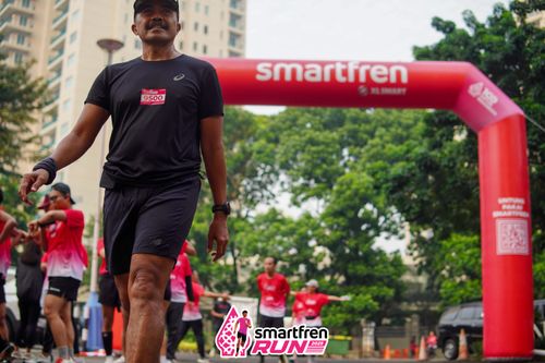 Race photo from Shakeout Run - Smartfren Run