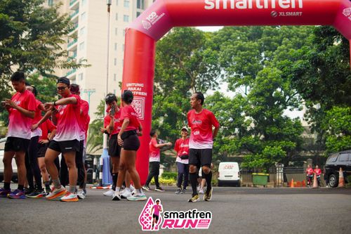 Race photo from Shakeout Run - Smartfren Run