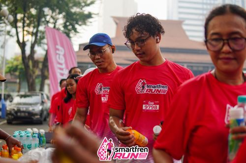 Race photo from Shakeout Run - Smartfren Run
