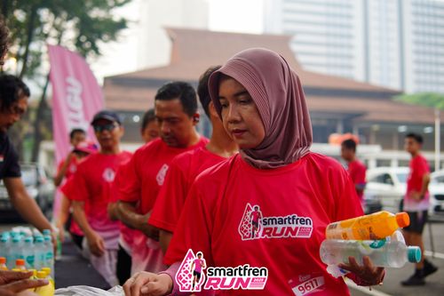 Race photo from Shakeout Run - Smartfren Run