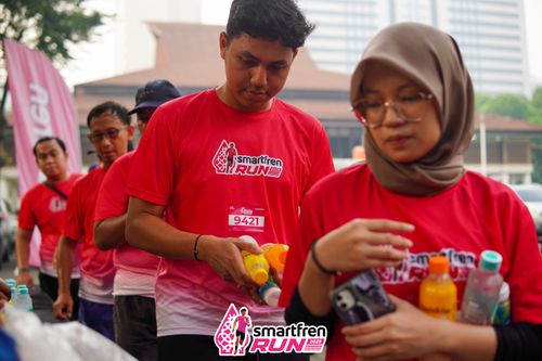 Race photo from Shakeout Run - Smartfren Run