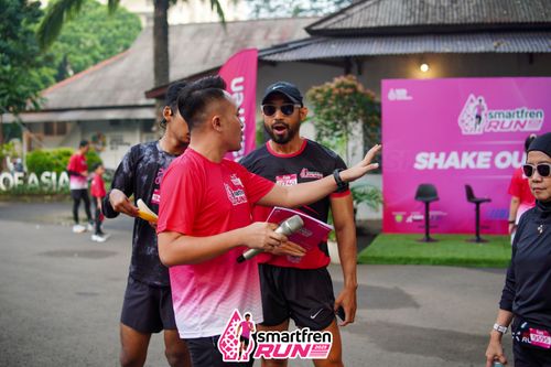 Race photo from Shakeout Run - Smartfren Run